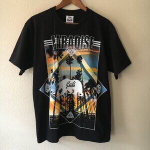 Cali Paradise T-Shirt L California Republic Urban Streetwear Black Diamond Bear